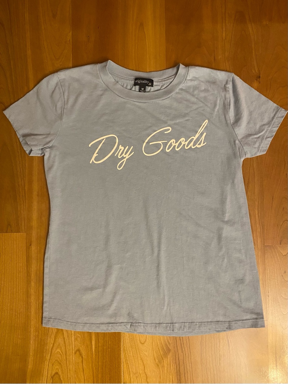 Originality Dry Goods Light Blue Tee